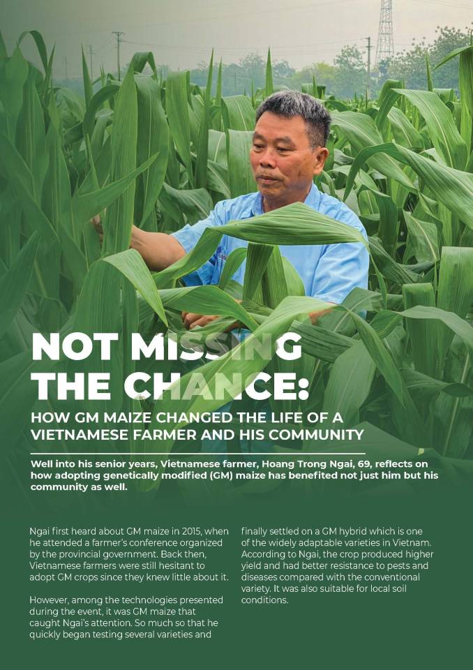 Not Missing the Chance: How Gm Maize Changed the Life of a Vietnamese Farmer and his Community